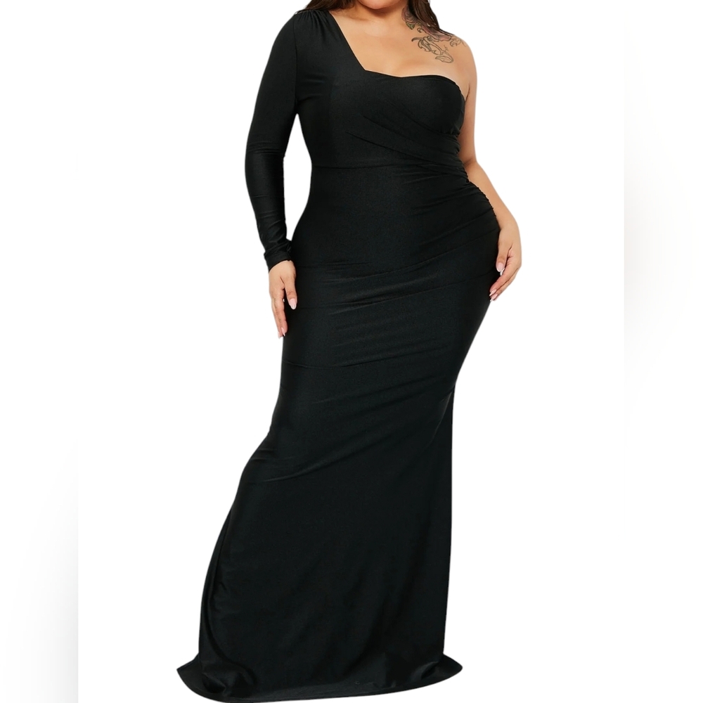 Fashion Nova Dress, Size 1X, Black